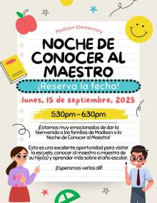 Noche de conocer al maestro